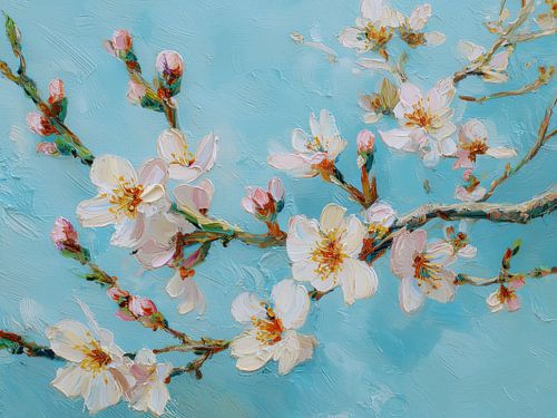 Spring Blossom in Azur – Harmony in Colour
