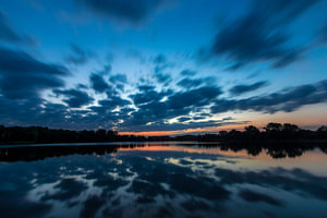 Blaue Stunde Weegje