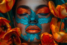 portrait flower power sur Egon Zitter