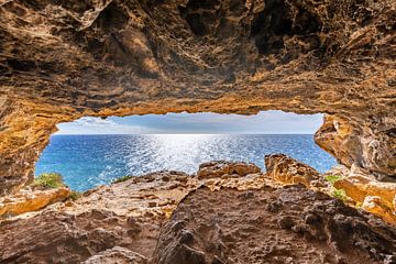 Cave in Formentera by Dennis Eckert