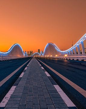 Meydan Bridge Dubai von Achim Thomae Photography
