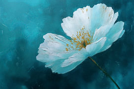 Azure Botanicals III – White Bloom von Whale & Sons