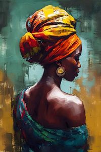 Abstrakte Schönheit von Afrika