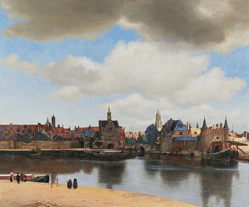 View of Delft - Johannes Vermeer
