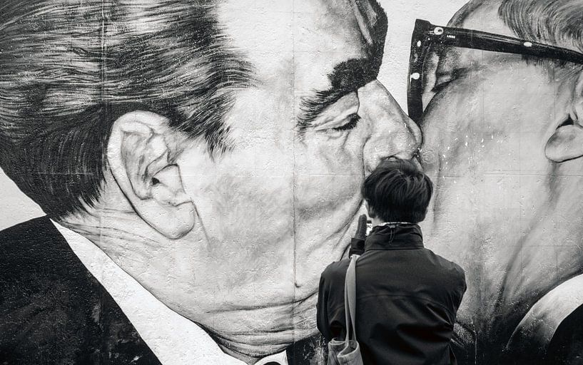 Photo of the kiss by Niels van der A