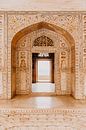 Beautiful marble in Agra fortress in India by Yvette Baur thumbnail