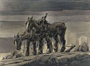 Bouwslaven, Alfred Ost, 1922 van Atelier Liesjes thumbnail