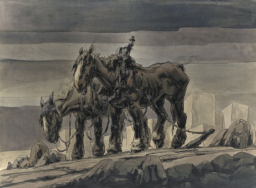 Bouwslaven, Alfred Ost, 1922 van Atelier Liesjes