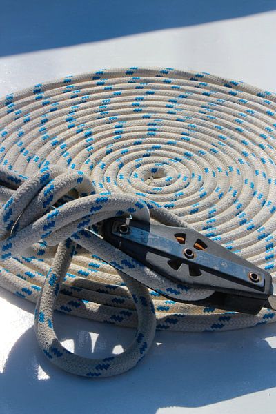 boot touw in cirkel van Marieke Funke