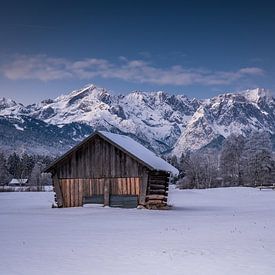 Winter in Werdenfelser Land van Markus Weber