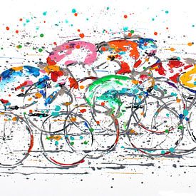 Tour de France van Atelier Paint-Ing