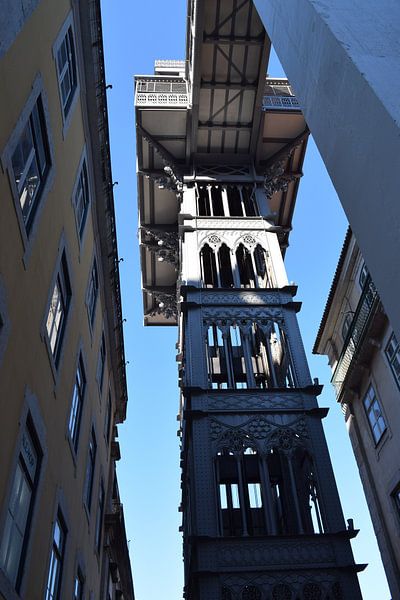 Santa Justa elevator in Lisbon, Portugal by Studio LE-gals