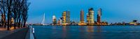 Rotterdam Panoramisch uitzicht Rotterdam Westerkade van Daan Kloeg thumbnail