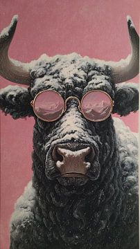 Bison Rosa | Weihnachtsbison