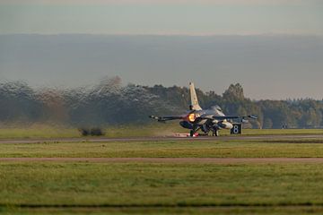 KLu F-16 Fighting Falcon (J-136) van het 312 Squadron. van Jaap van den Berg