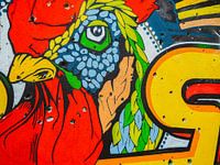 Straßenkunst Mostar Bosnien
