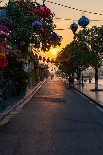 Sunrise in Hội An, Vietnam