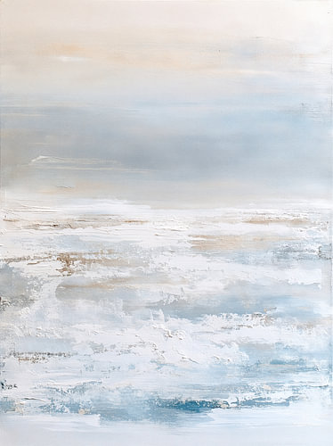 Abstract winterlandschap