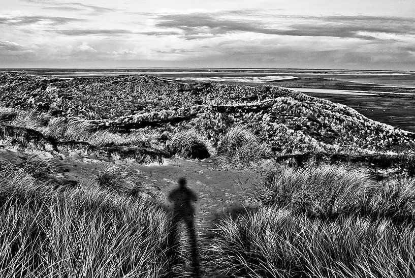 Shadow play in the dunes by Norbert Sülzner