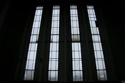 Een verlaten fabriek