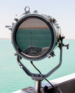 Suez Channel reflection in Signal light