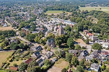 Luchtfoto van het stadje Soest in Nederland van Eye on You