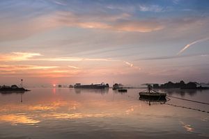 Ochtendgloren Nederrijn von Moetwil en van Dijk - Fotografie