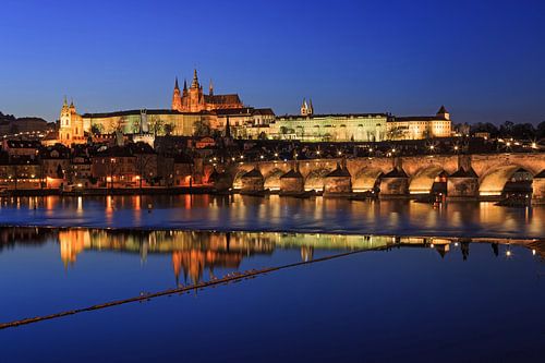 Prague - Vltava River, Charles Bridge, Old Town and Castle
