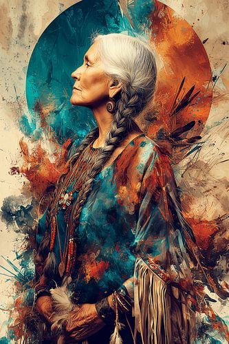 Alte Medizinfrau Nr. 2