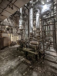 Fabrik-Pumpenhaus von Olivier Photography