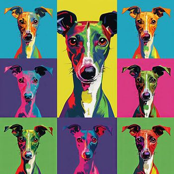 Pop Art Whippet