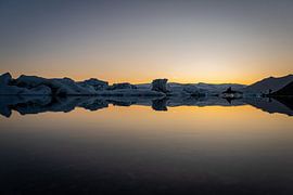 Goldene Reflexion von Captured Moments