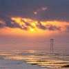 Lever de soleil sur la côte sud de l'Islande sur Henk Meijer Photography