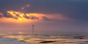 Sonnenaufgang an der isländischen Südküste