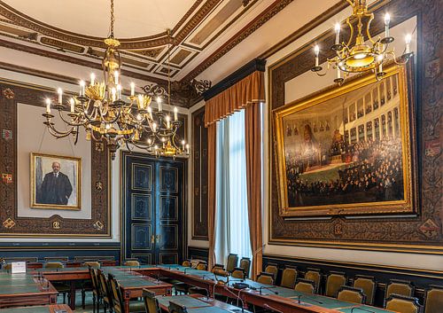 Kamer van België commissiezaal van Werner Lerooy