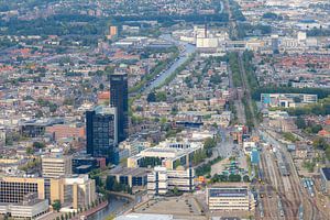 Leeuwarden: Bahnhofsviertel und Achmea-Turm