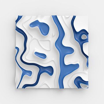 Mäander, abstrakt und minimalistisch