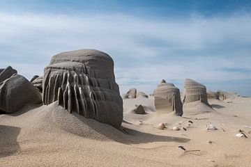 Sculptures de sable sur la plage