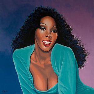 Donna Summer Painting von Paul Meijering