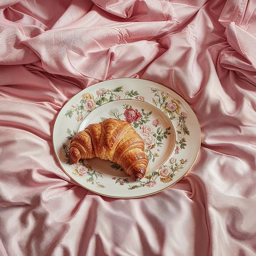 Croissant im Bett s'il vous plaît