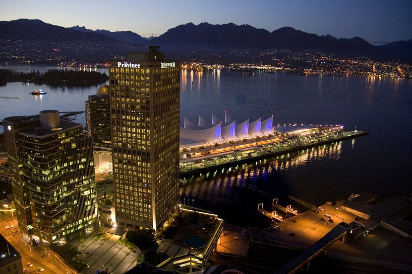 Skyline of Vancouver  van Karin Hendriks Fotografie