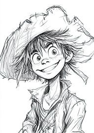 Boundless Dreams – Expressive Pencil Sketch
