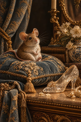 Cinderella –  The Delicate Little Mouse with the Glass Slipper