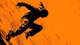 Streetdancer nr. 3 van Digital Picture Art