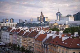 Scenic View of Warsaw's Urban Landscape, Poland by PhotoCluster
