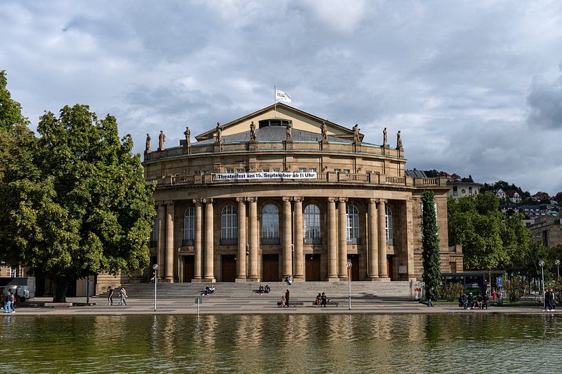 Stuttgart State Theatre by Richard Wareham