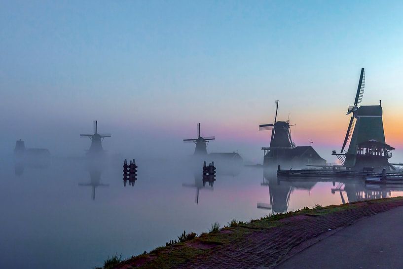 Zaanse Schans by E. Ruis