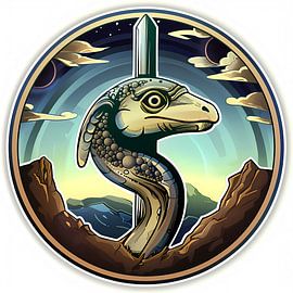 Kosmischer Wächter von Vythryd Arts