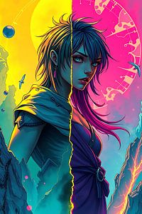 Sirène cyberpunk