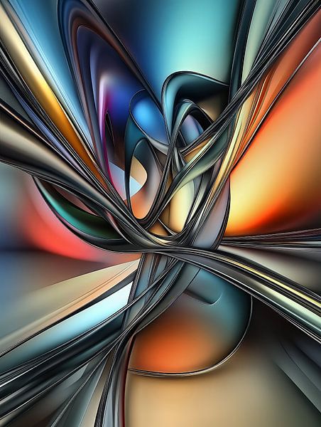 Whirl of Dimensions III by Rene Ladenius Digital Art